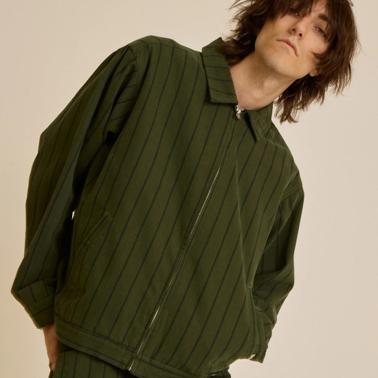 Obey Ανδρικό jacket Stripe Zip Up Jacket Obey Ανδρικό jacket Stripe Zip Up Jacket